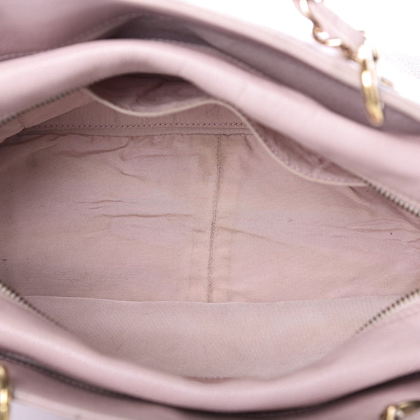 Caviar Quilted Petit Timeless Shopping Tote PTT Pink