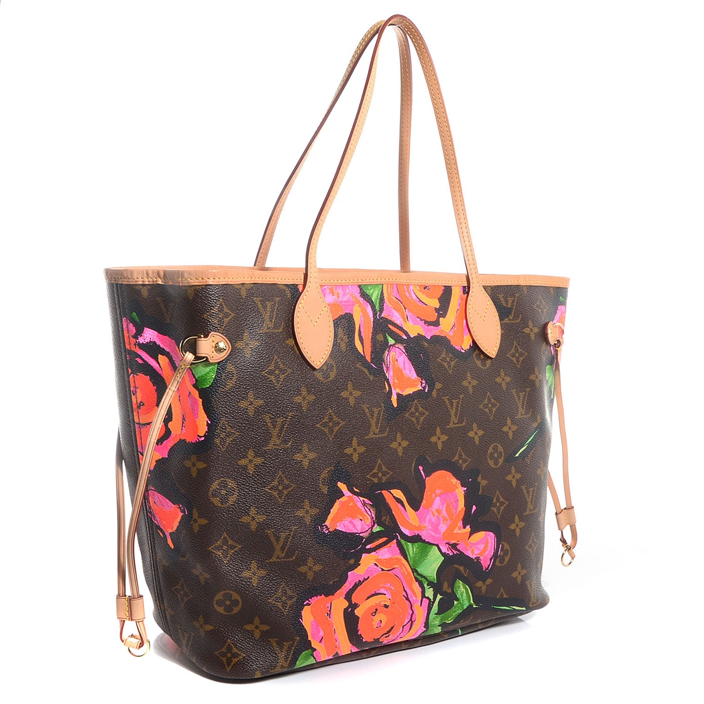 Monogram Roses Neverfull MM