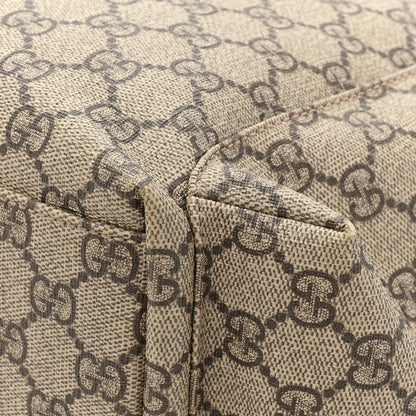Gucci GG Plus Monogram Messenger Diaper Bag Dark Brown 16 of 16