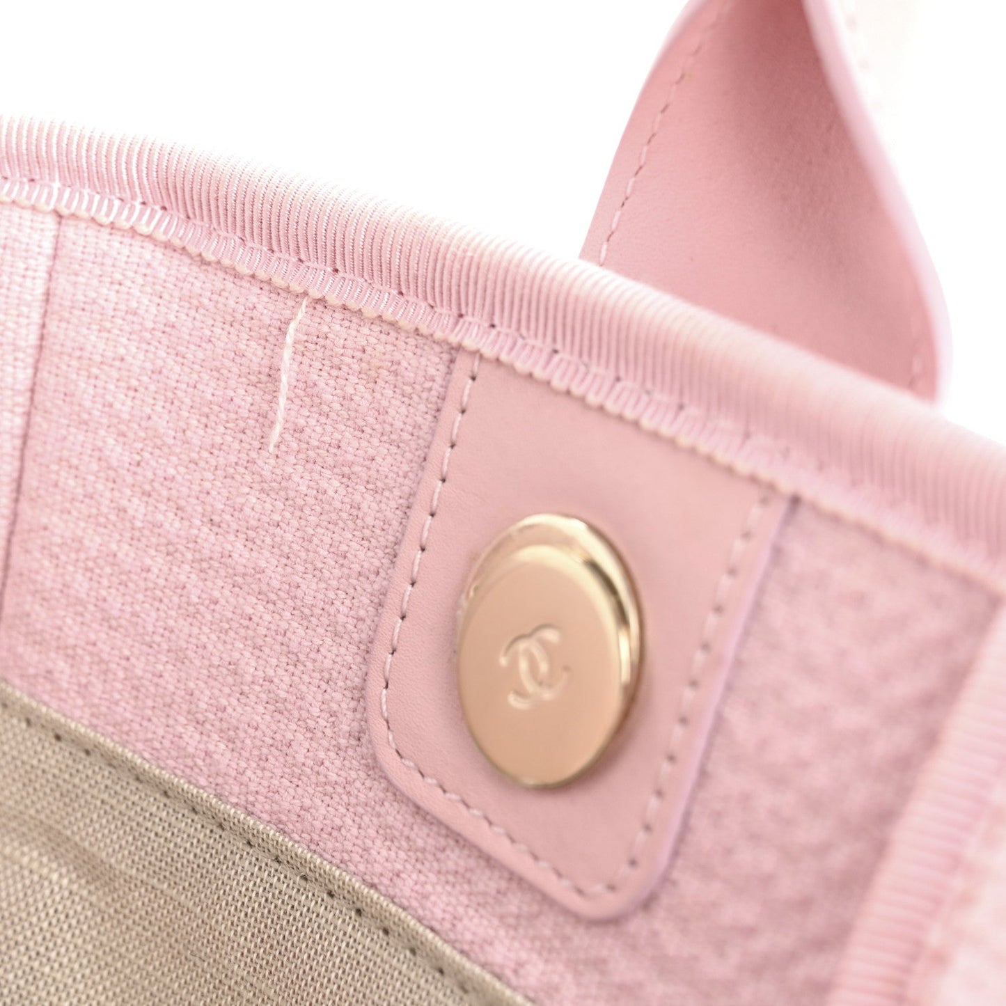 Mixed Fibers Small Deauville Tote Pink
