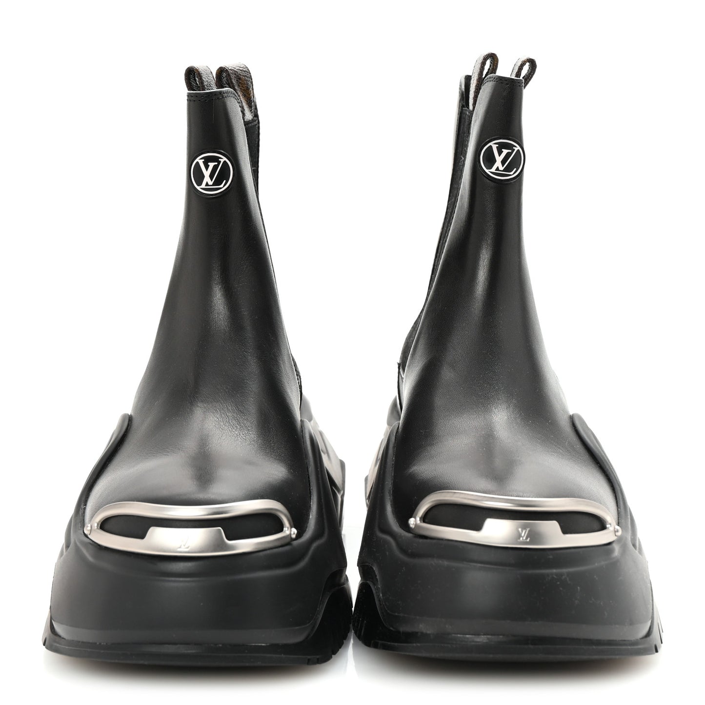Calfskin Archlight 2.0 Block Heel Ankle Boots 38.5 Black