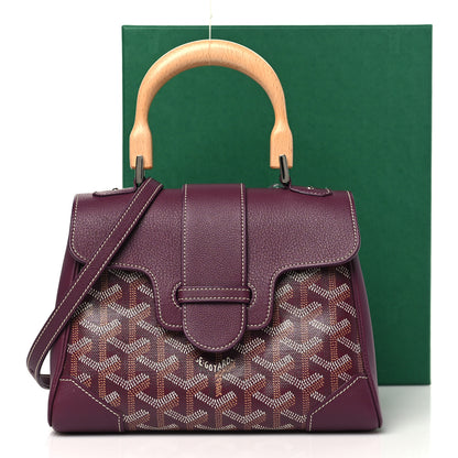 Goyard Goyardine Mini Saigon Burgundy 10 of 10