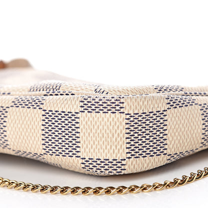 Louis Vuitton Damier Azur Mini Pochette Accessories 13 of 16