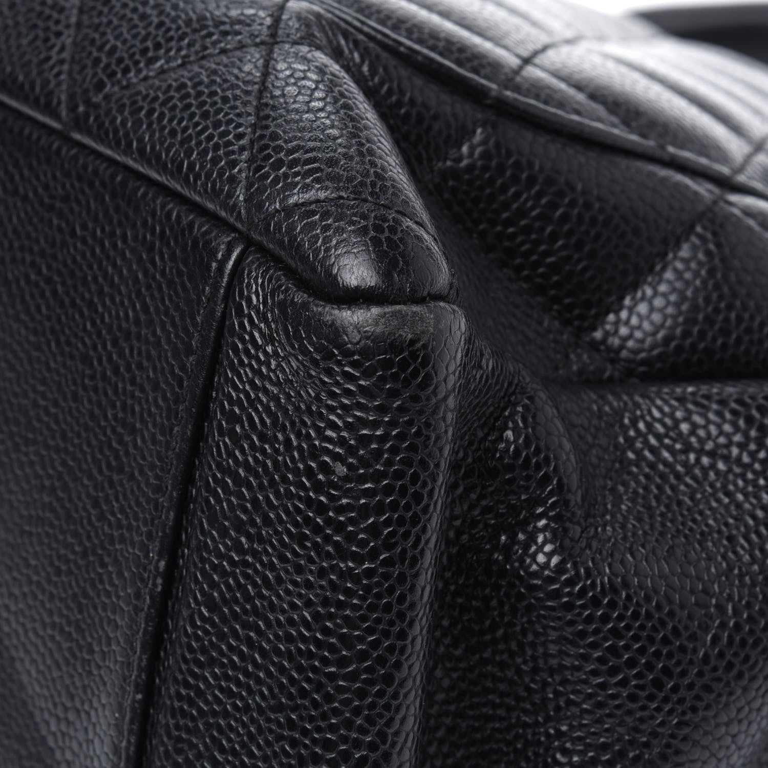 Chanel Caviar Quilted Grand Shopping Tote GST Black 17 of 28
