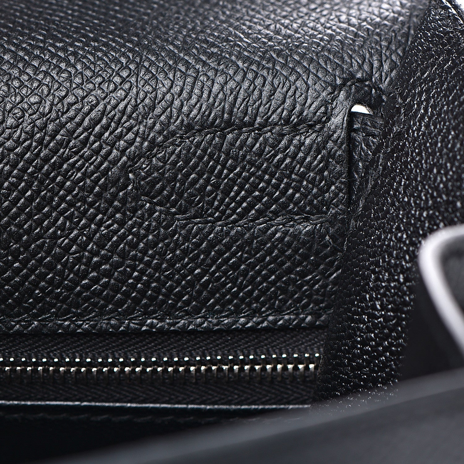 Hermes Epsom Kelly Sellier 28 Black 10 of 31