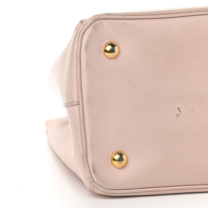 Prada Saffiano Lux Small Double Zip Tote Cammeo 7 of 12