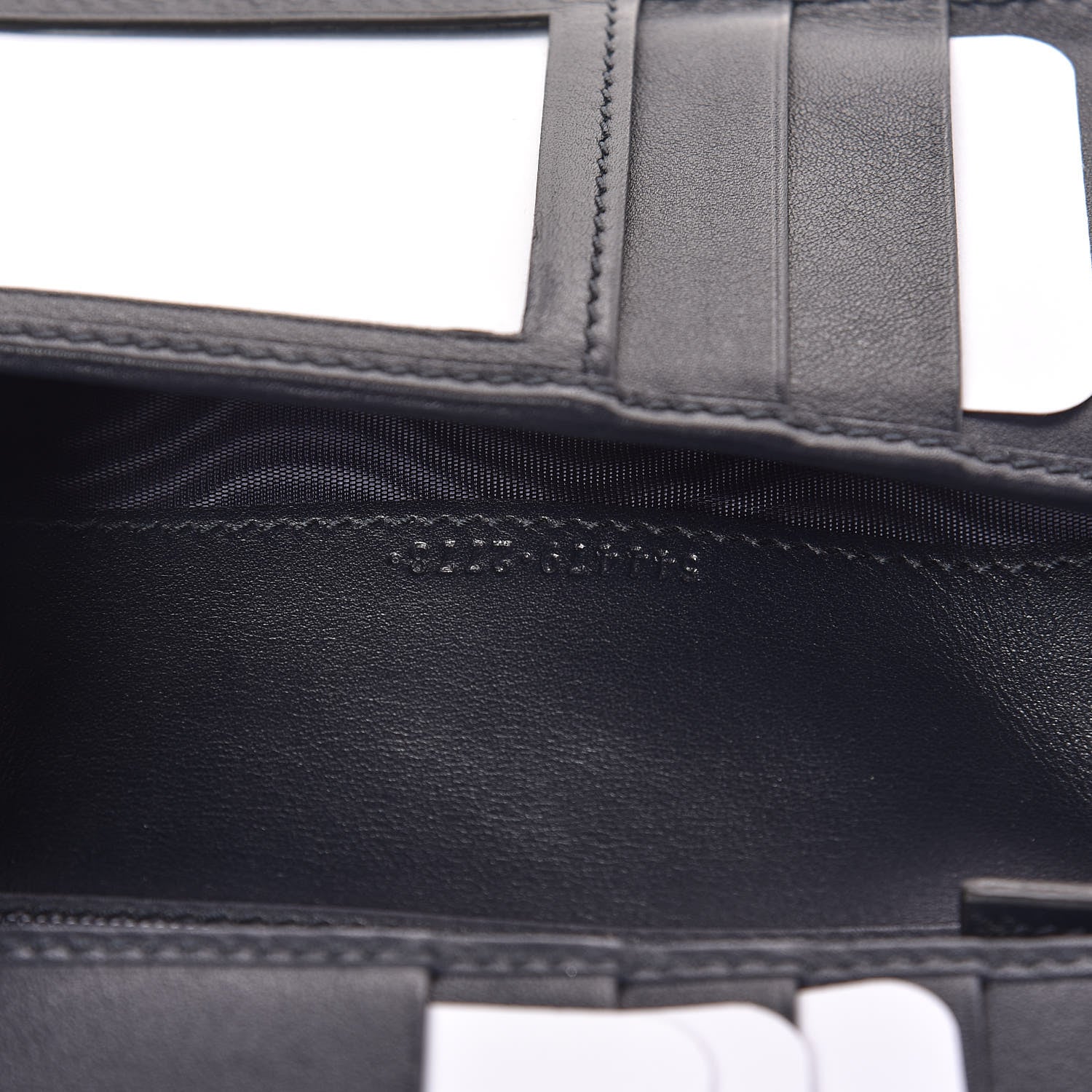 Gucci Microguccissima Bi-Fold Organizer Wallet Blue 7 of 8