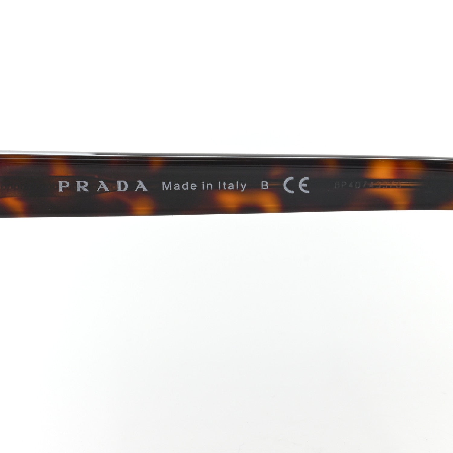 Prada Cat Eye Sunglasses SPR 11VF Pink Tortoise 7 of 8