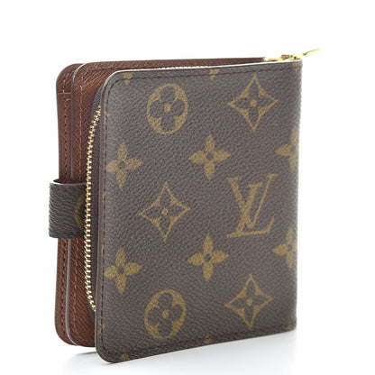 Louis Vuitton Monogram Compact Zippe Zipped Wallet 3 of 11