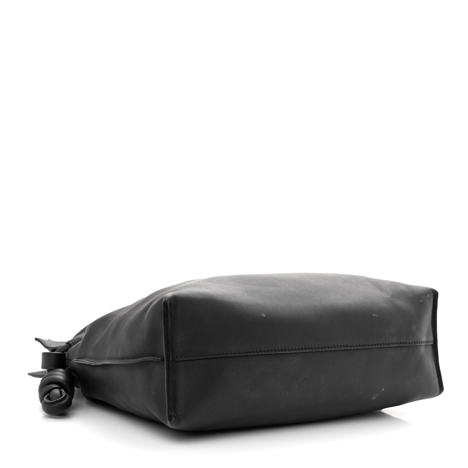 Loewe Calfskin Flamenco Knot Bag Black 4 of 10