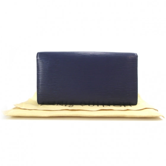 Louis Vuitton Epi Sarah Wallet Blue 2 of 8