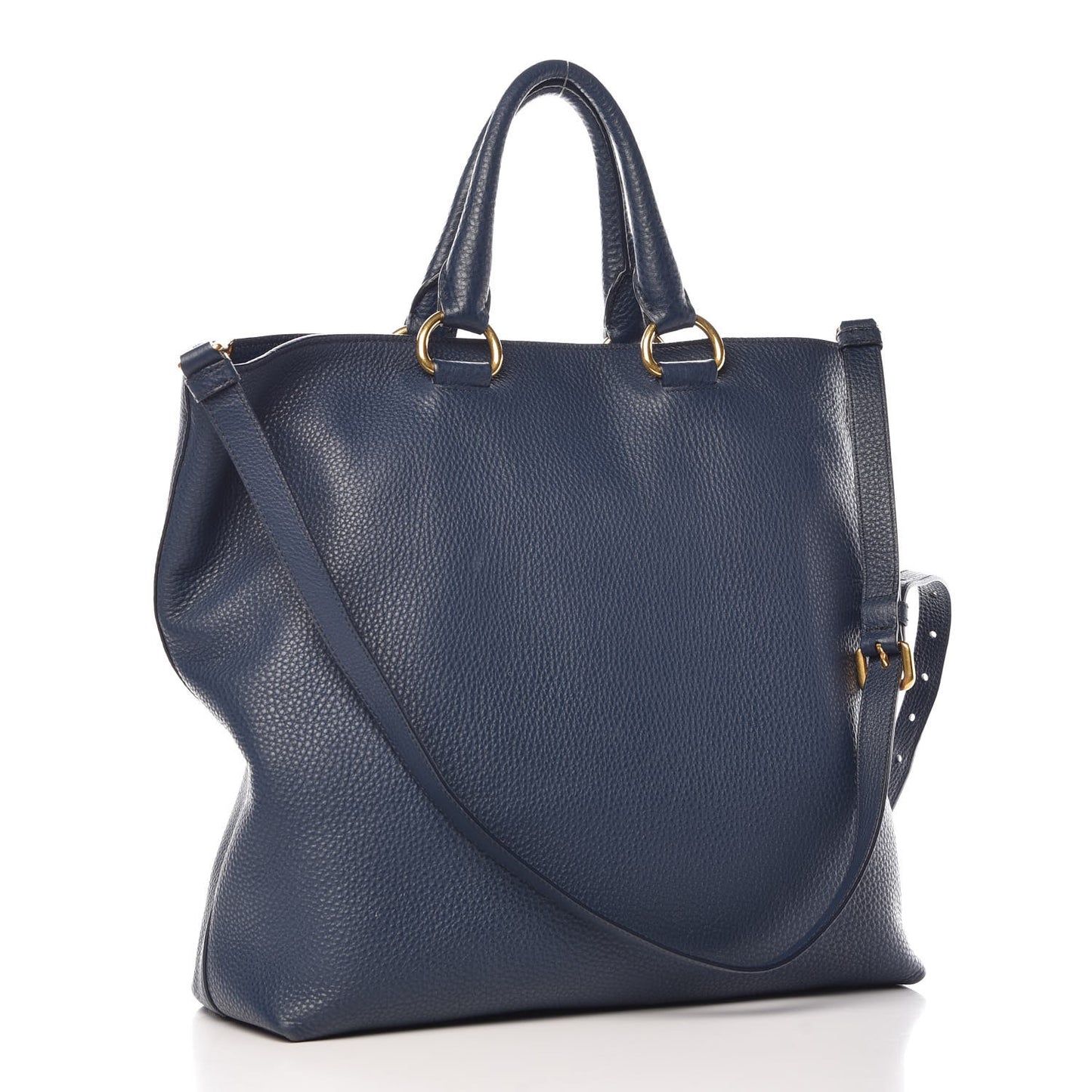 Vitello Daino Tote Bluette