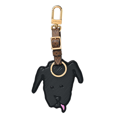 Louis Vuitton Epi Reverse Monogram Catogram Bag Charm Key Holder Gris 1 of 3