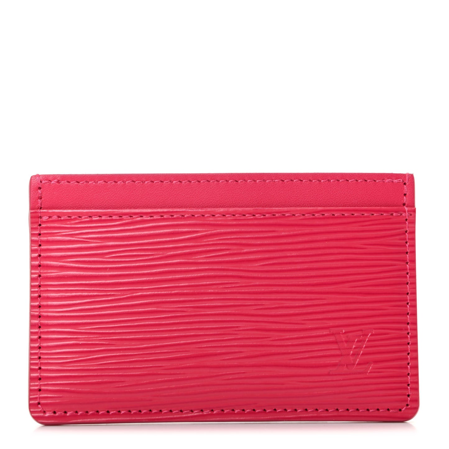 Epi Card Holder Fuchsia