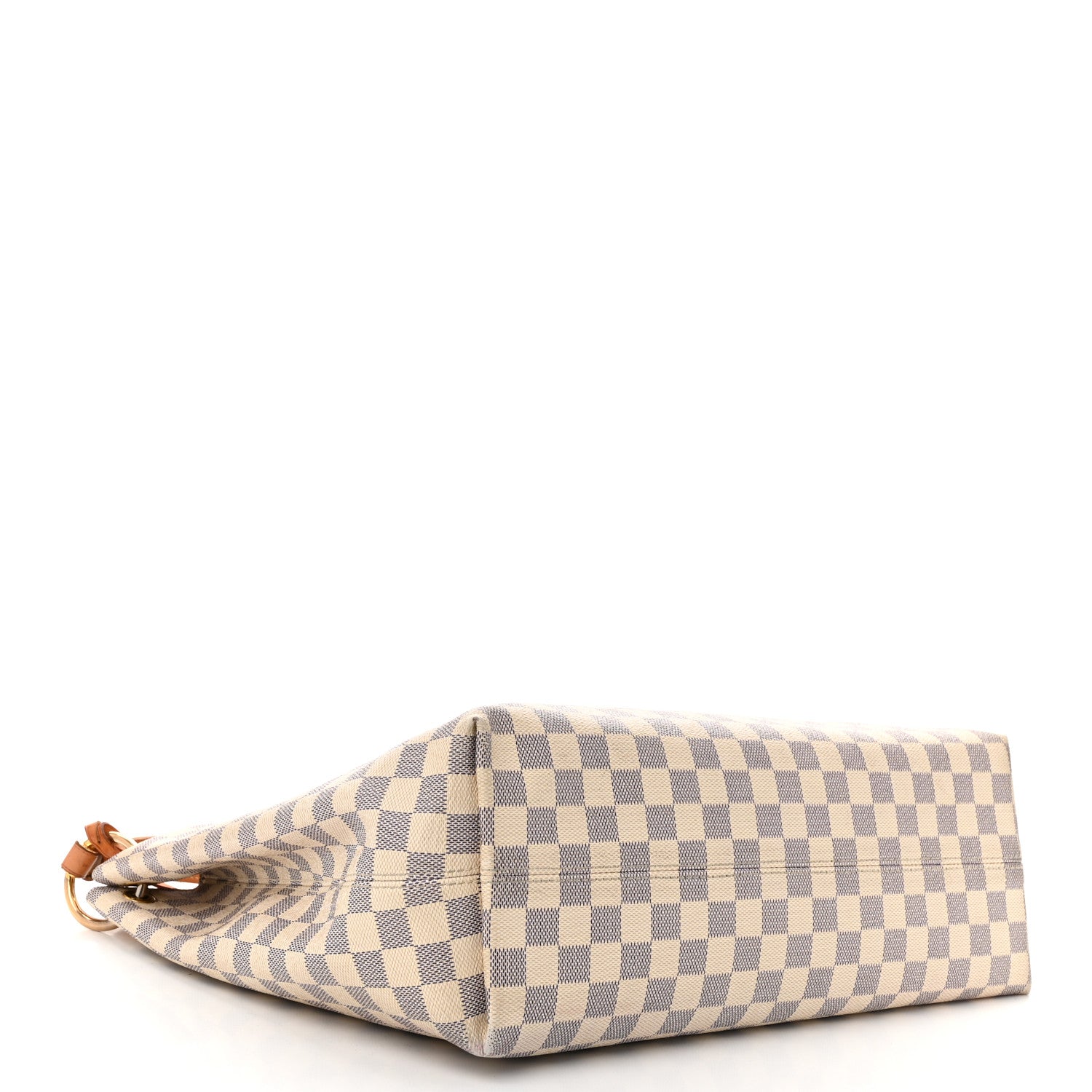 Louis Vuitton Damier Azur Graceful MM Rose Ballerine 4 of 12