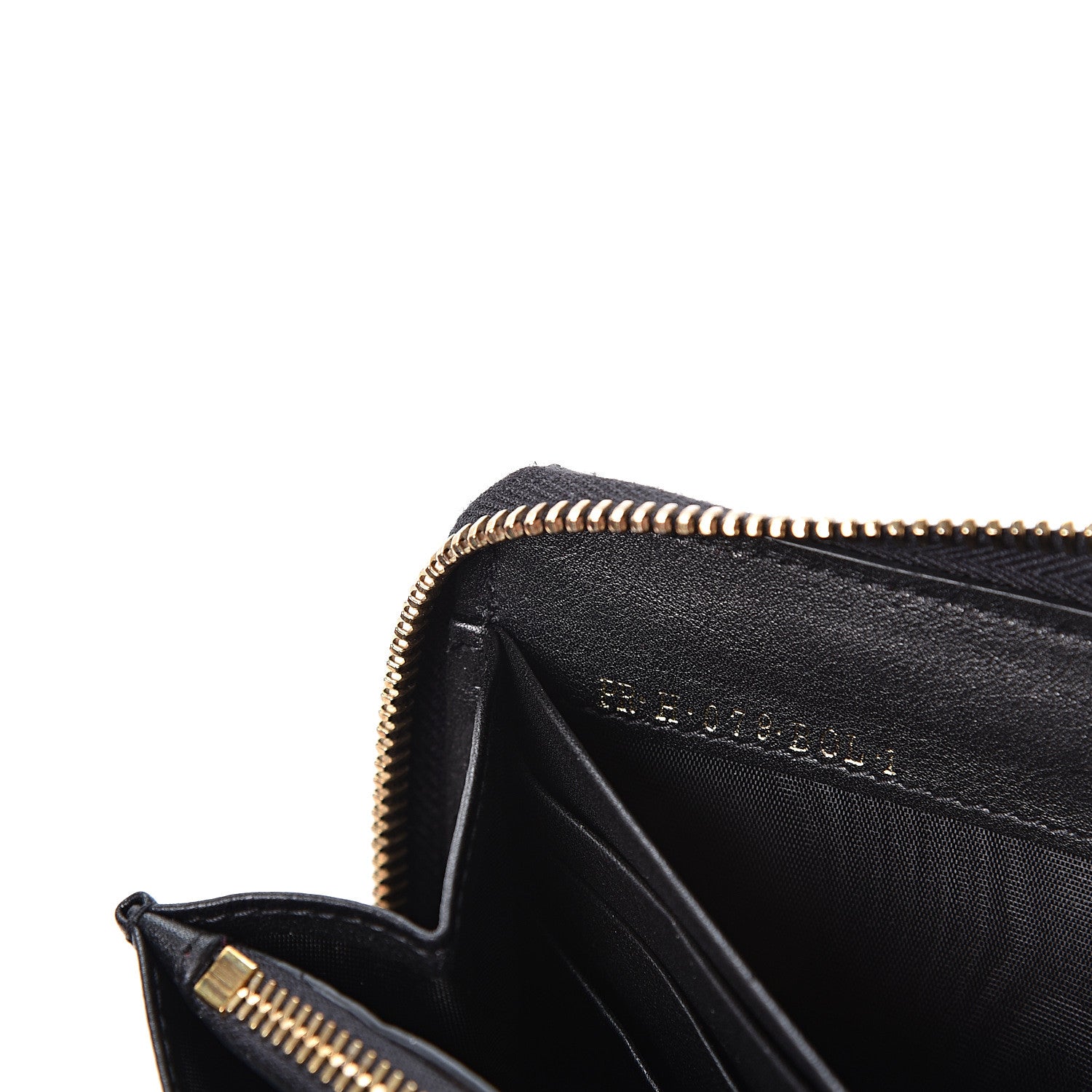 Valentino Garavani Calfskin Rockstud Zip Around Wallet Black 6 of 10