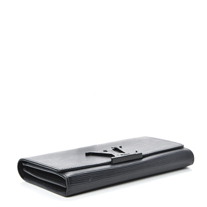 Louis Vuitton Epi Louise Wallet Black 3 of 11