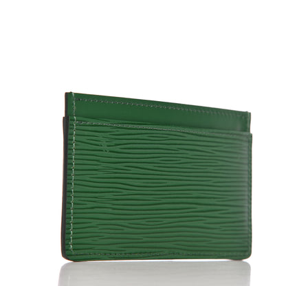 Louis Vuitton Epi Card Holder Menthe 3 of 6