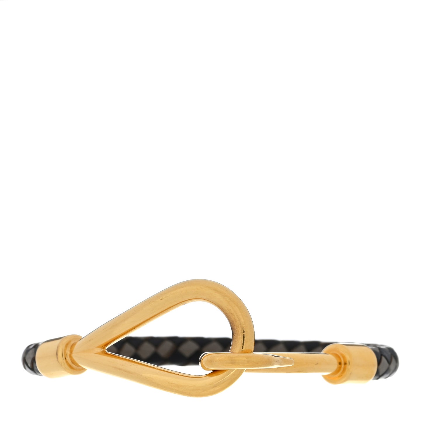 Swift Woven Jumbo Hook Bracelet Black