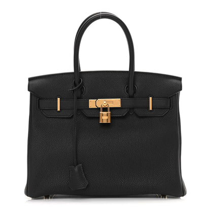 Hermes Togo Birkin 30 Black 1 of 13