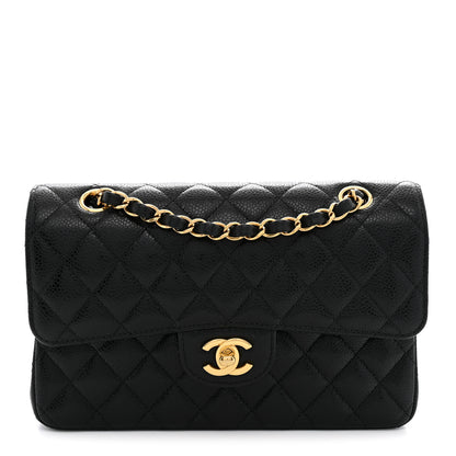 Chanel Caviar Quilted Small Double Flap Black 1 of 10