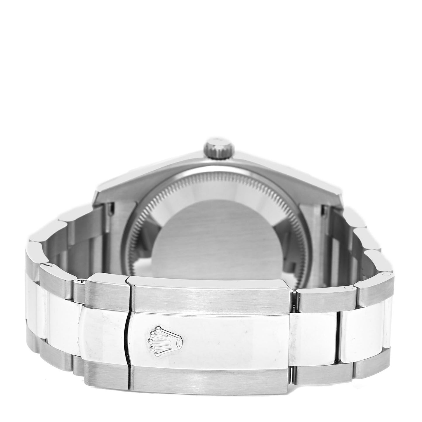 Stainless Steel 34mm Oyster Perpertual Date Watch Blue 115200