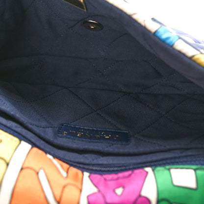 Chanel Printed Silk CC Small Single Flap Multicolor 4 of 9