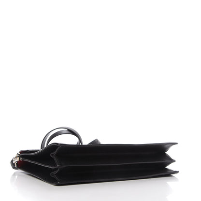 Prada Saffiano Lux Top Handle Flap Black 4 of 11
