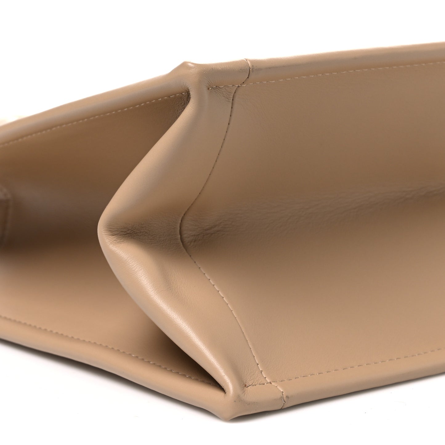 Oblique Calfskin Medium Book Tote With Strap Gold Multicolor Natural