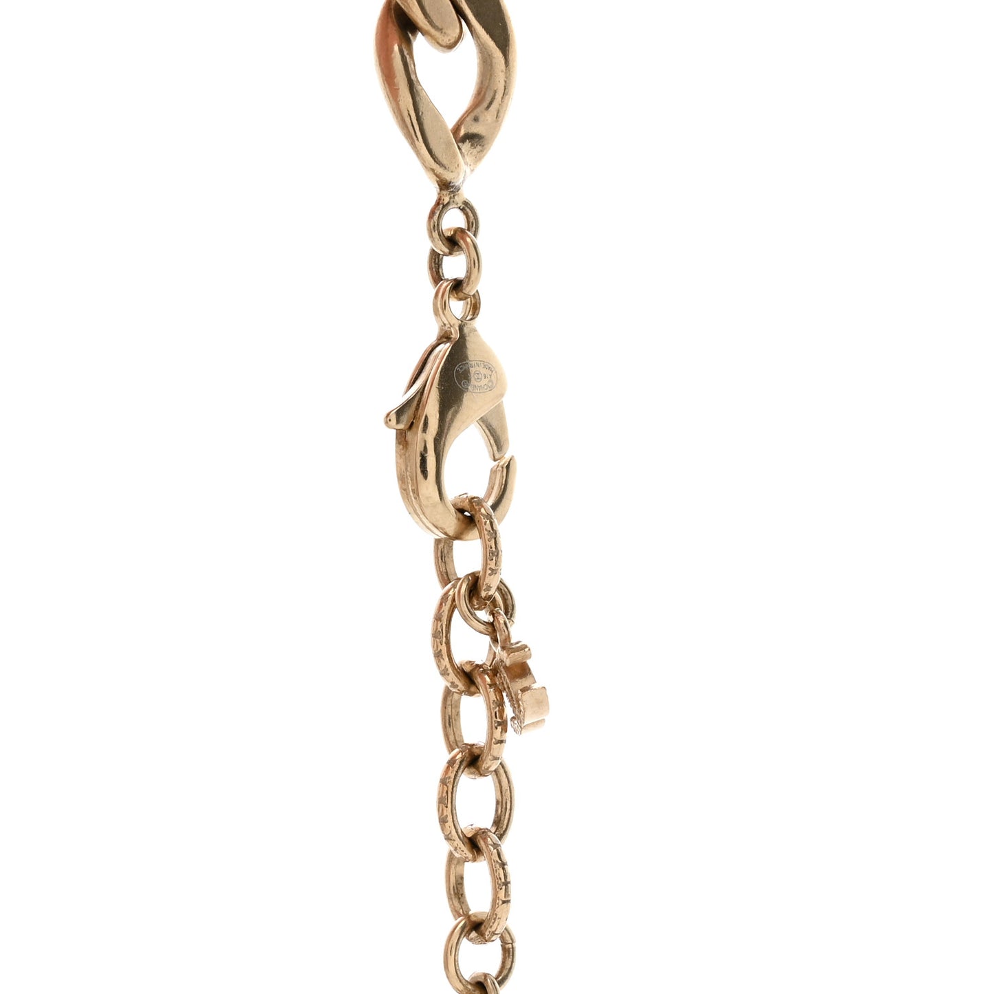 Crystal CC Multi Strand Chain Belt 75/30 Gold