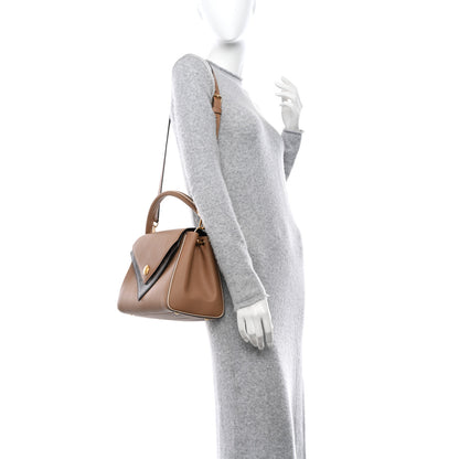 Louis Vuitton LOUIS VUITTON Grained Calfskin Monogram Double V Sesame 2 of 9