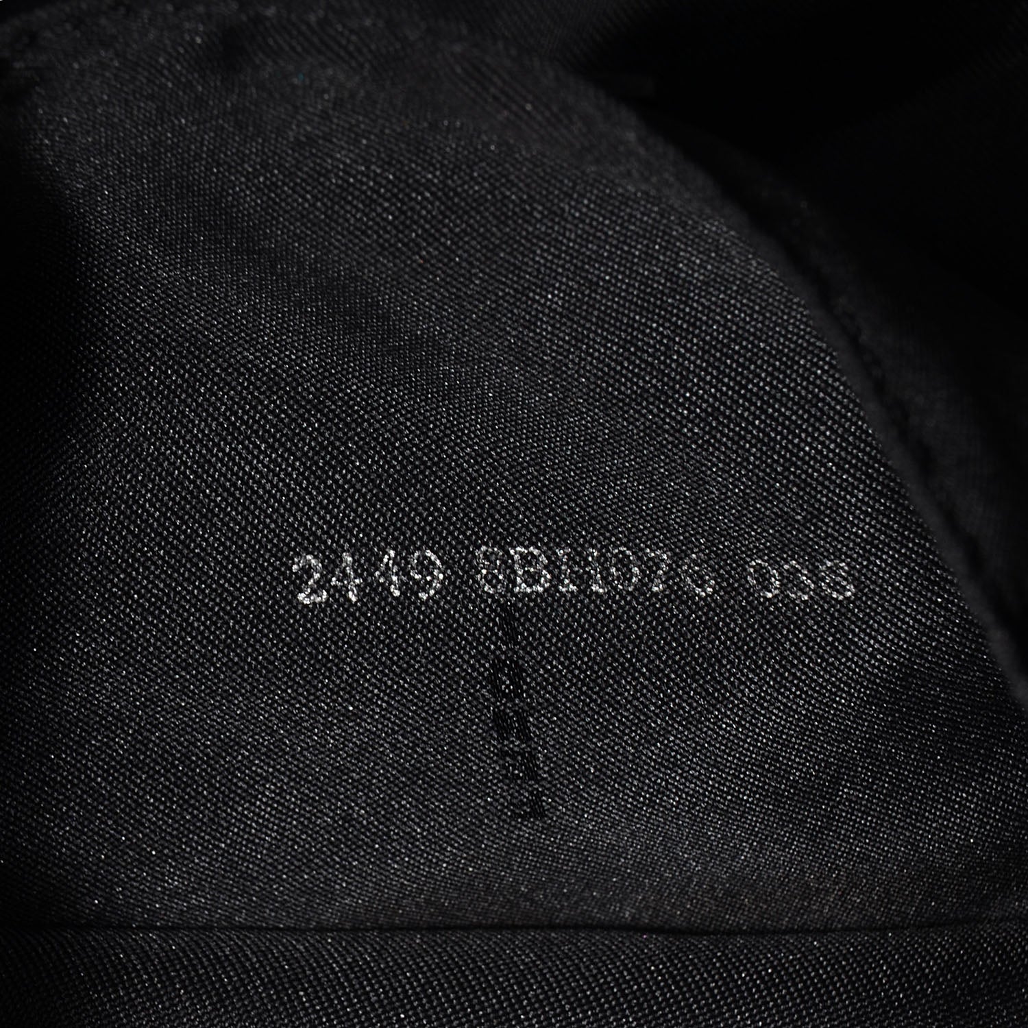 Fendi Zucchino Large Shopper Tote Black 7 of 7