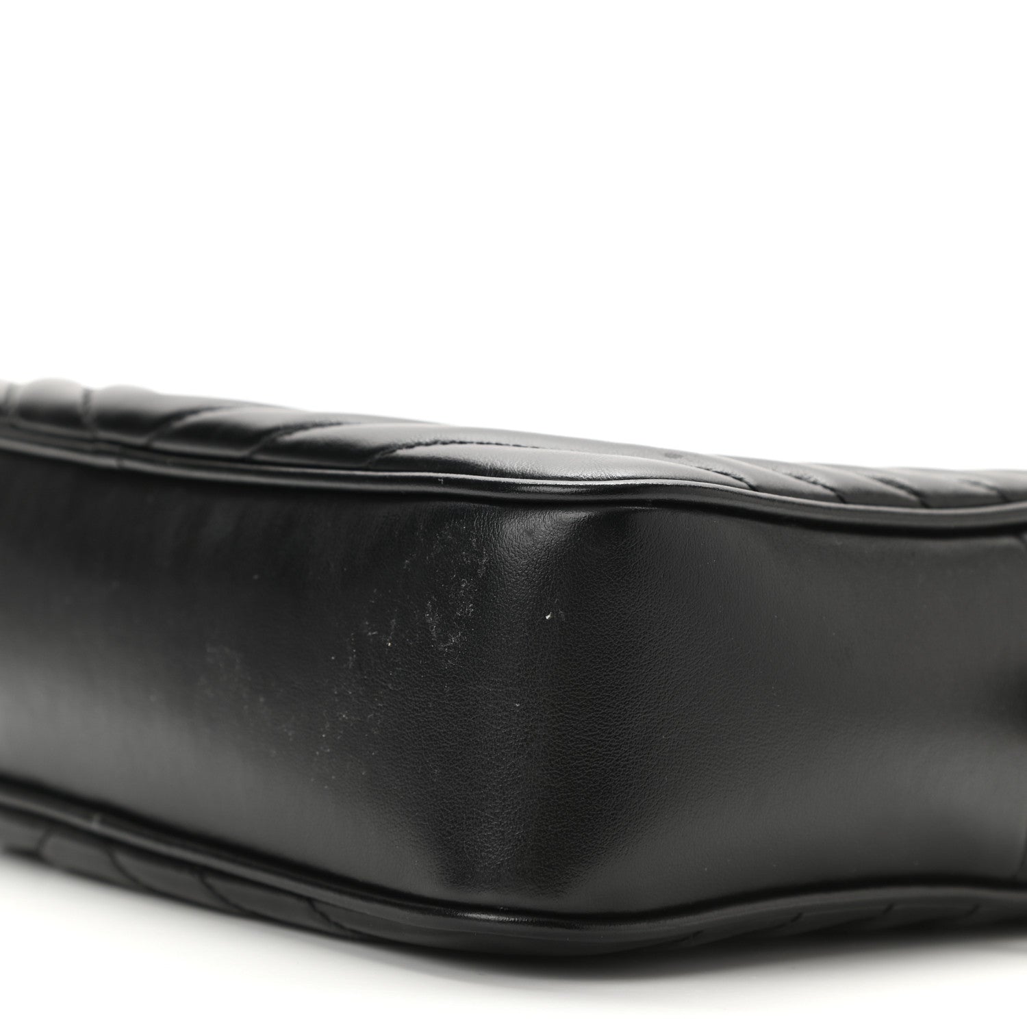 Saint Laurent Calfskin Matelasse Monogram Lou Camera Bag Black 10 of 10