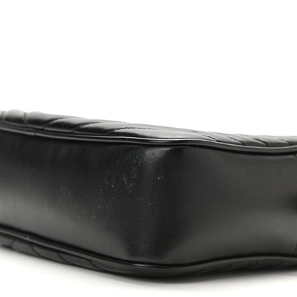 Saint Laurent Calfskin Matelasse Monogram Lou Camera Bag Black 10 of 10