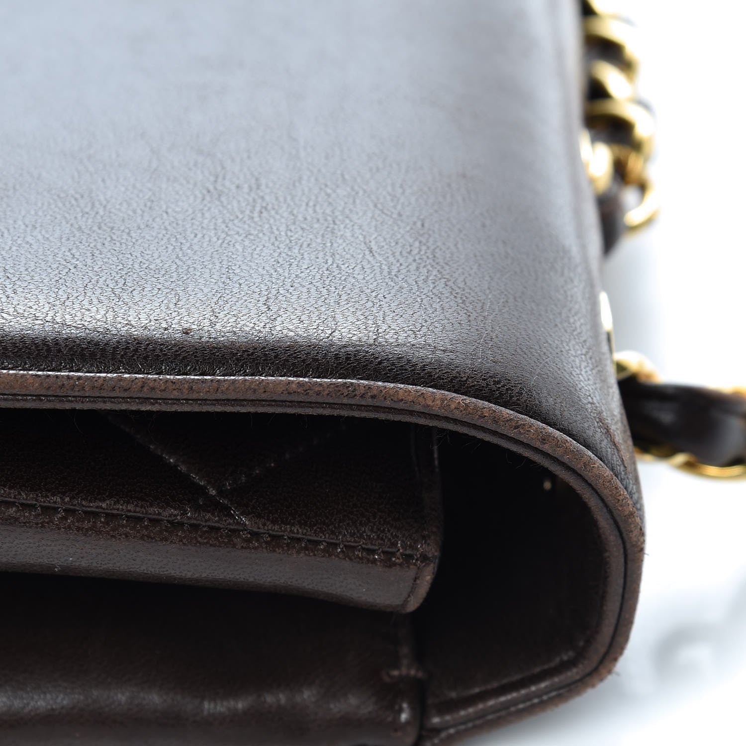 Chanel Lambskin XL Jumbo CC Single Flap Brown 22 of 26