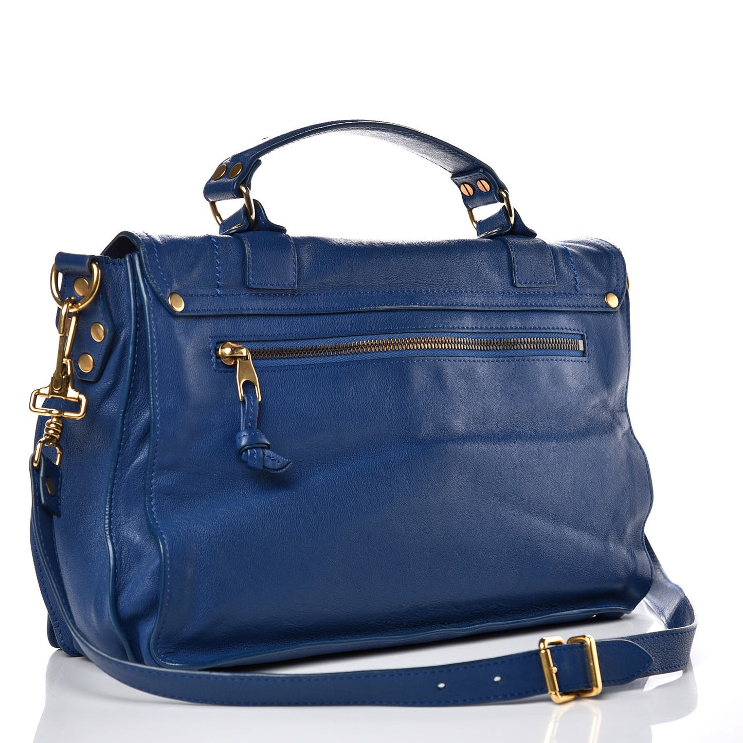 Lambskin Medium PS1 Satchel Royal Blue