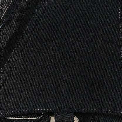 Balenciaga Denim Patchwork Limited Edition Medium Hourglass Top Handle Bag 8 of 10