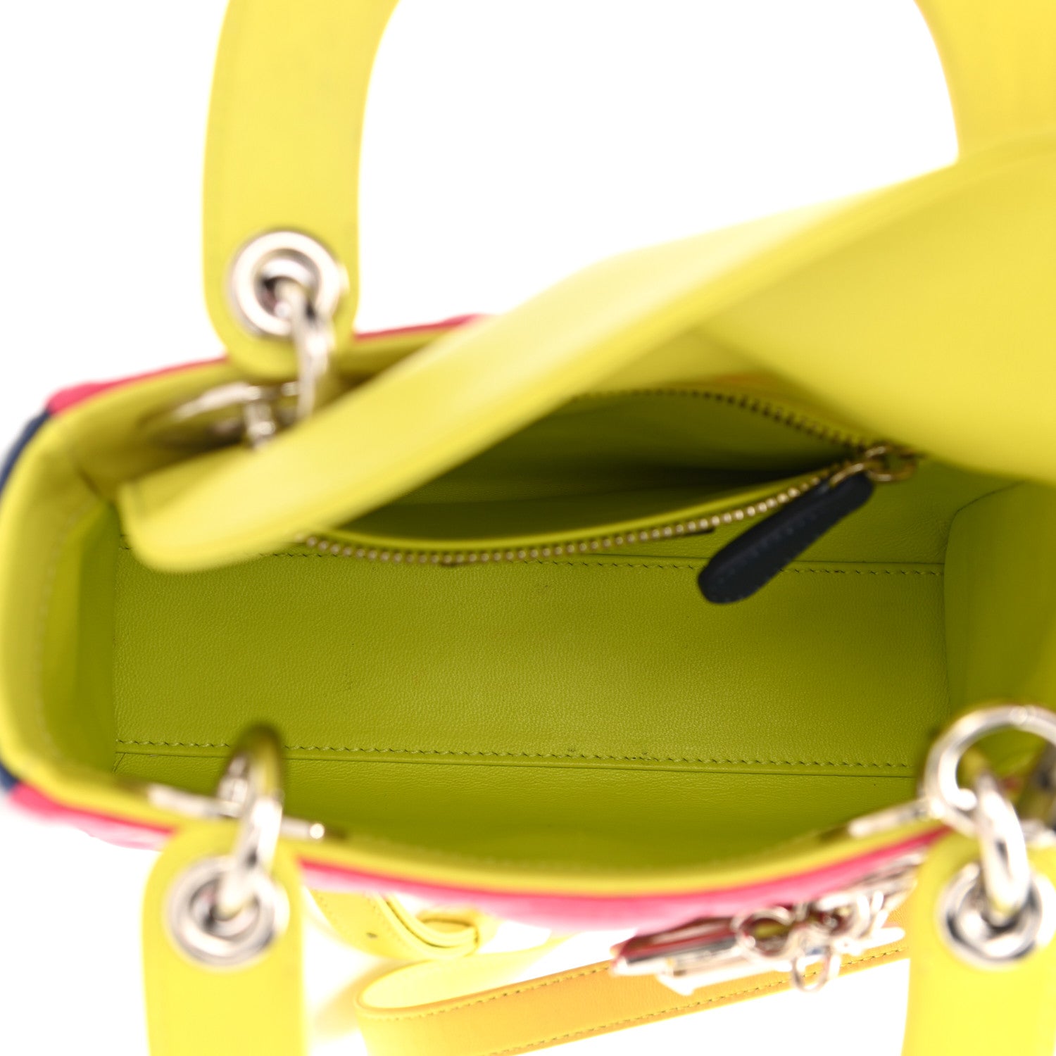 Christian Dior Lambskin Cannage Mini Lady Dior Multicolor 5 of 12