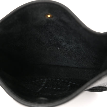 Hermes Taurillon Clemence Evelyne TPM Black 5 of 11