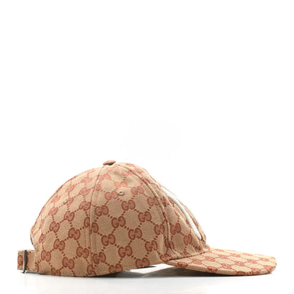 Gucci X MLB Monogram NY Yankees Baseball Hat 57-61 Beige Ruggine 7 of 10