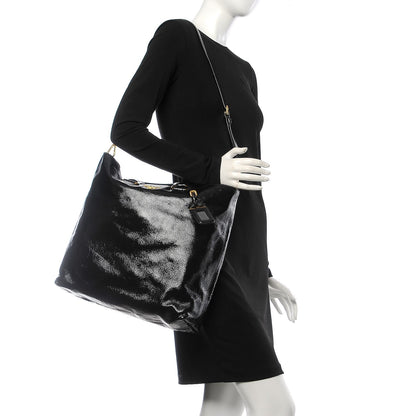 Prada Vernice Naplak Shopping Tote Black 2 of 8