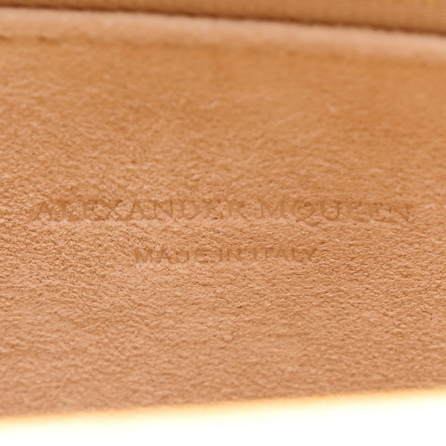 Calfskin Crocodile Embossed Knuckle Flat Clutch Black Gold