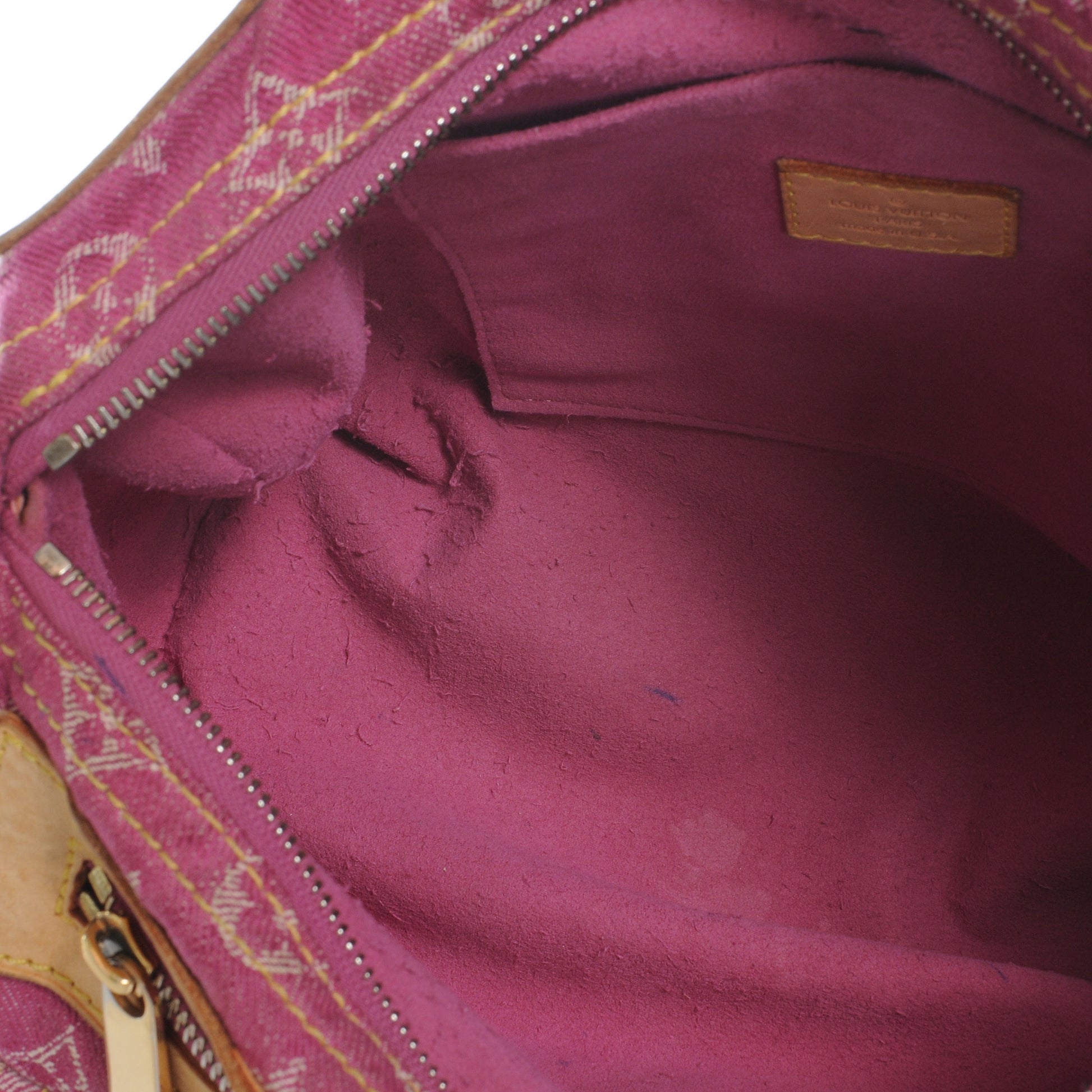 Louis Vuitton Monogram Denim Neo Speedy Fuchsia 8 of 8