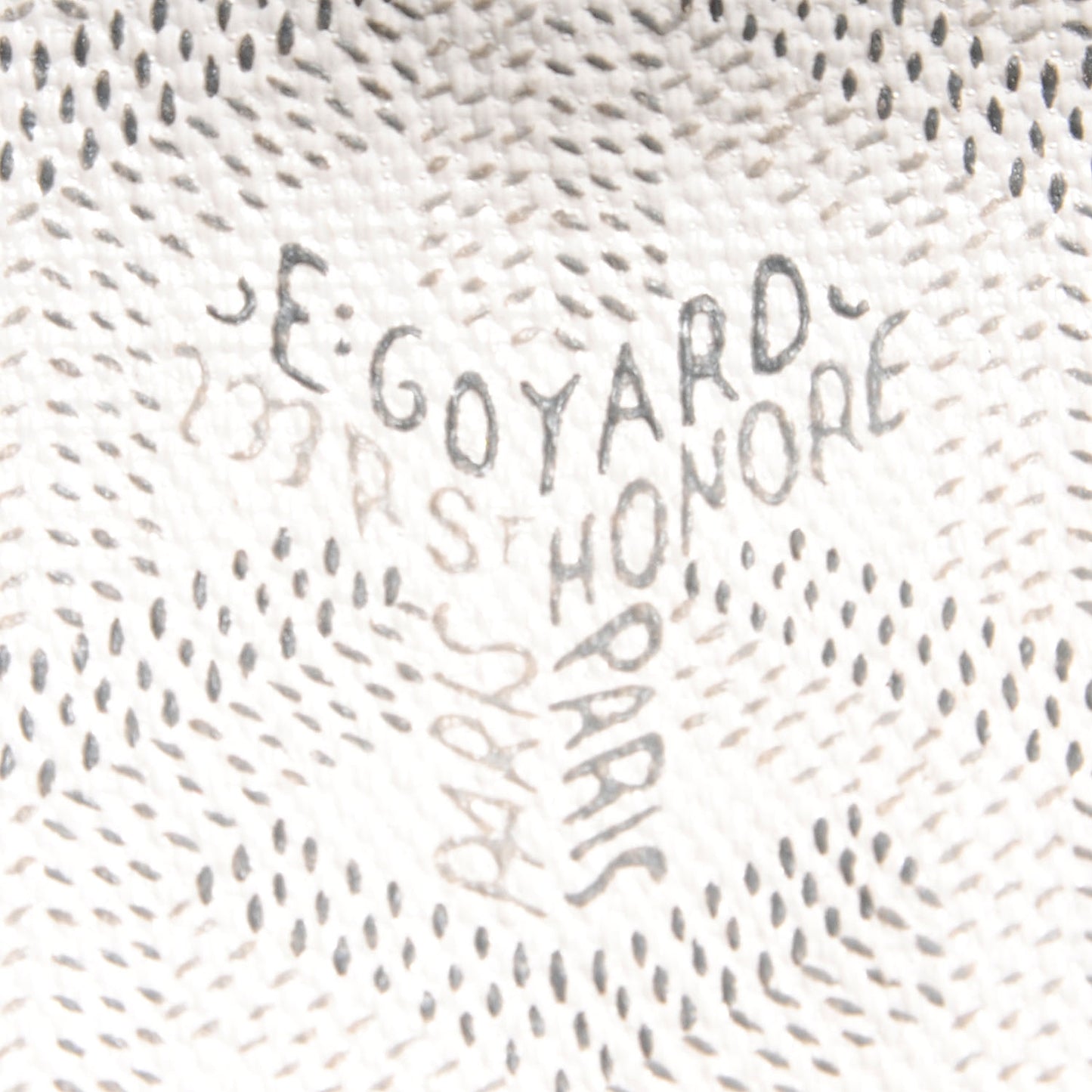 Goyardine Saint Louis GM White