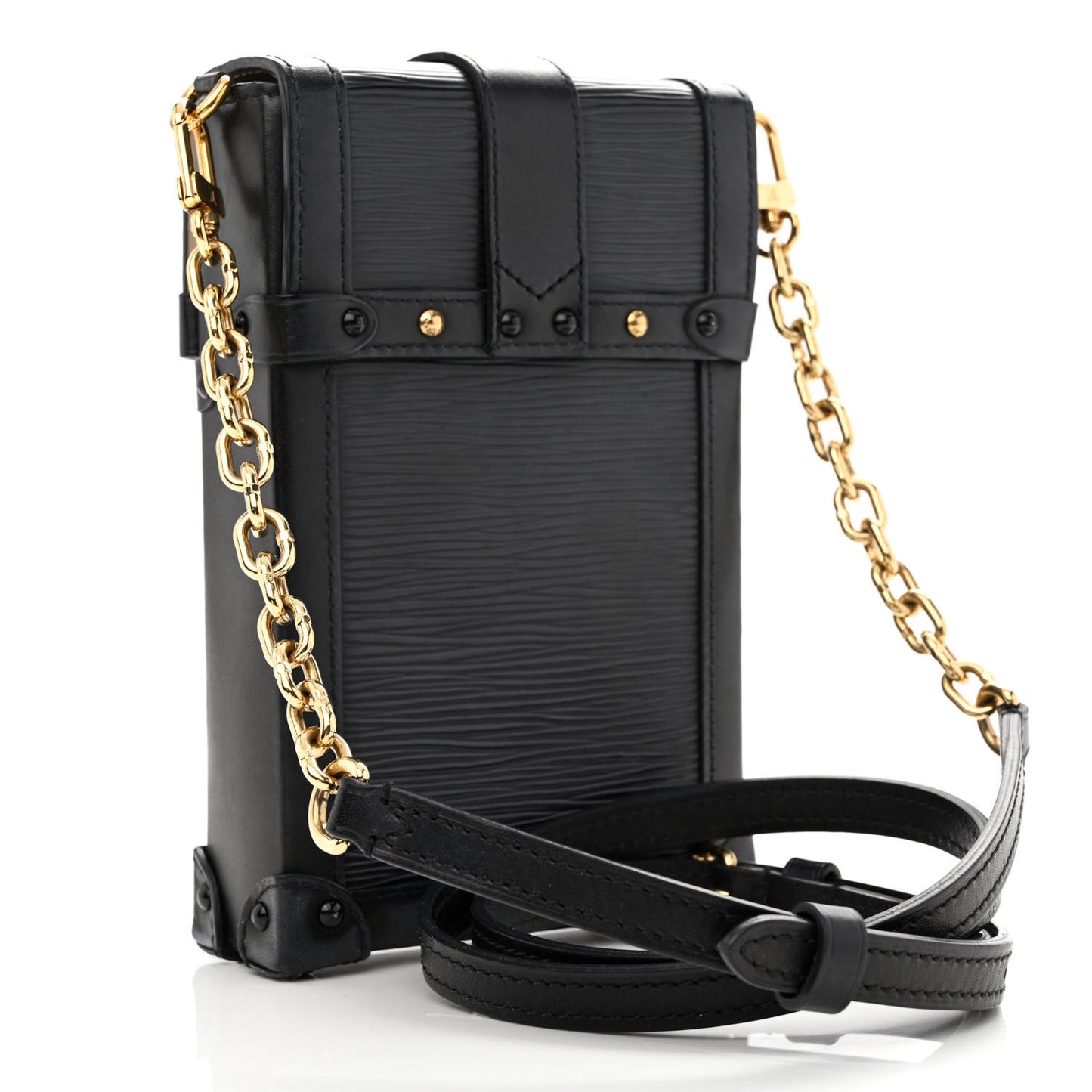 Epi Pochette Trunk Verticale Black