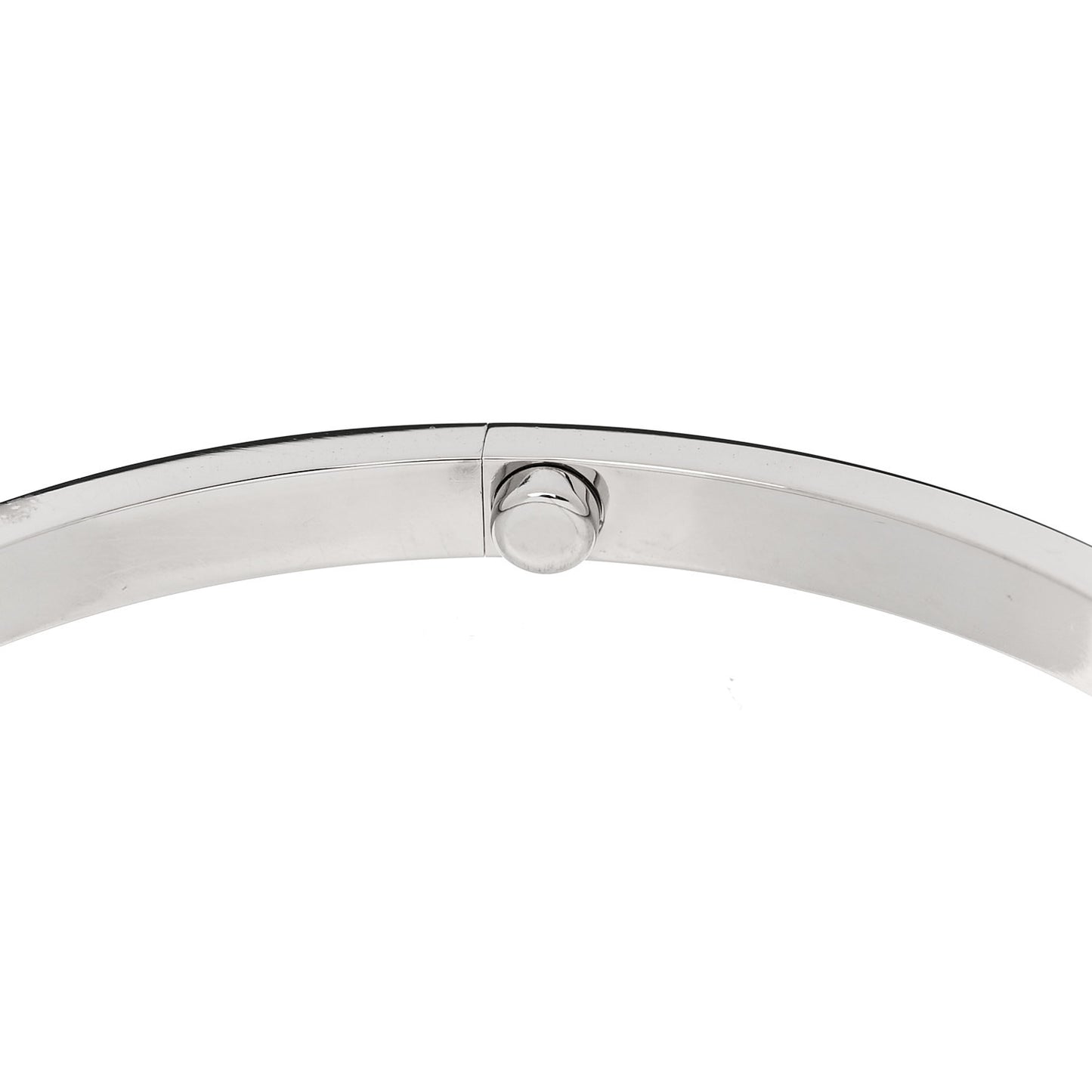 18K White Gold Small LOVE Bracelet 19