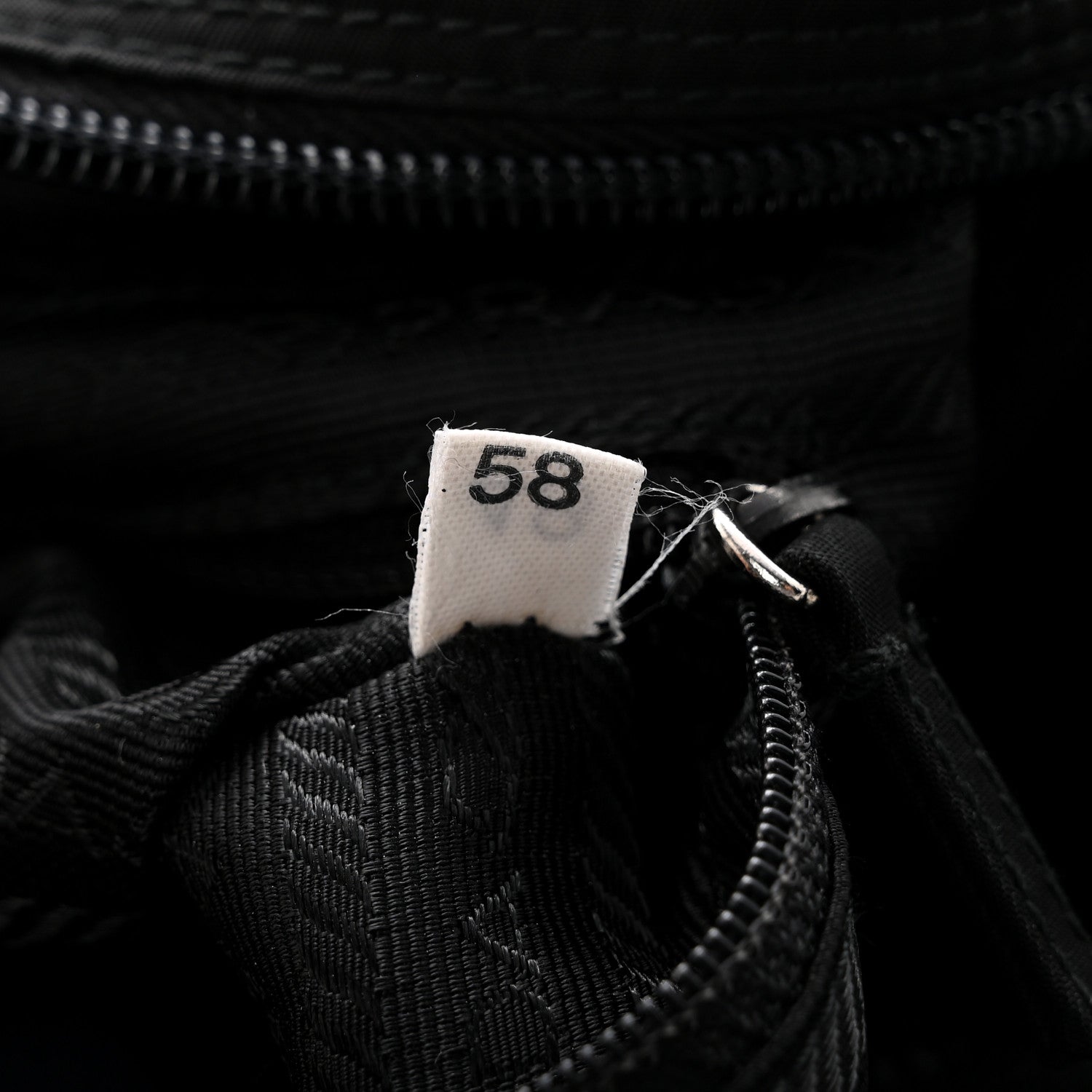Prada Nylon Vela Messenger Bag Black 7 of 13