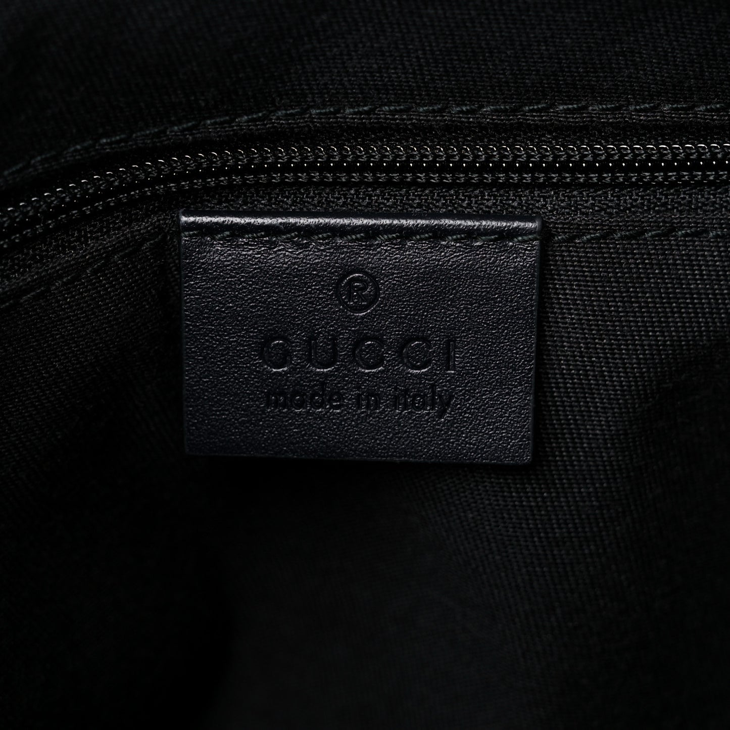 GG Supreme Monogram Web Flat Messenger Bag Navy