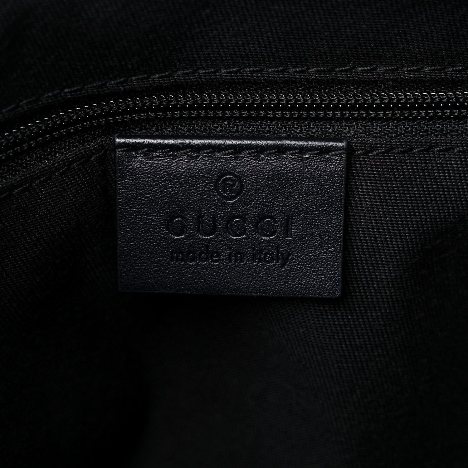 Gucci GG Supreme Monogram Web Flat Messenger Bag Navy 6 of 10