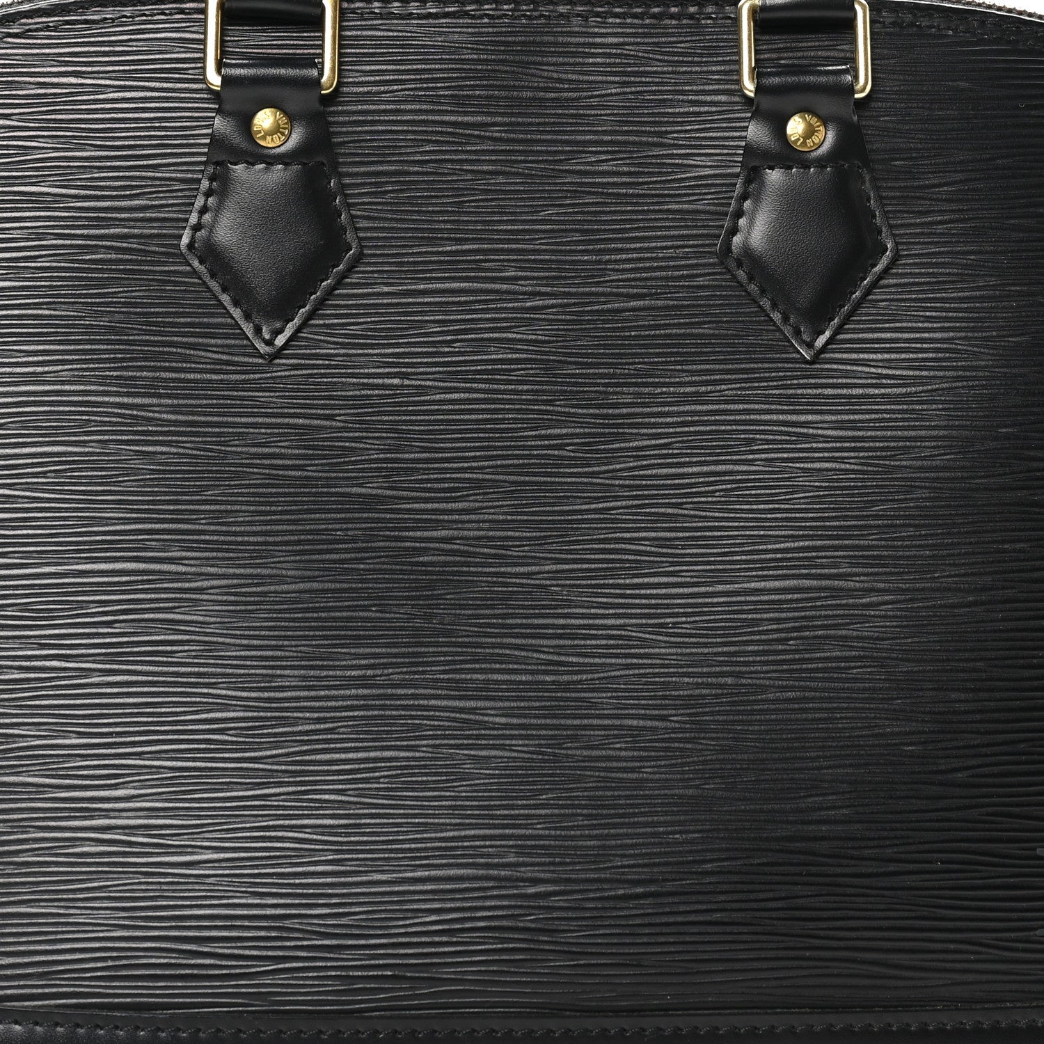 Louis Vuitton Epi Alma PM Black 7 of 9